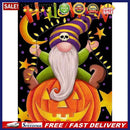 5D DIY Halloween Gnomes Rhinestone Drawing Full Round Drill Diamond Picture