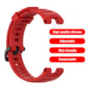 Silicone Watch Strap Band for Huami Amazfit T-Rex Pro/Amazfit T-Rex (Red) Newly