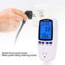 Backlight Plug in Power Meter Electricity Analyzer Socket Wattmeter (US)