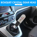 Bouquet Crystal Acrylic Gear Shift Knob Car Gear Shifter Lever Knob (15cm)