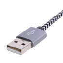 3pcs 2A Fast Charging Data Sync Cable 1.8m Micro USB Cables Nylon Braided Lines