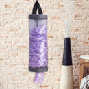 Reusable Grocery Bag Holder Nylon Hanging Trash Bags Store Organizer (B) Newly