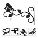 Metal Hanging Flower Plant Basketball Wind Chime Hook Hanger for Balcony Home Decor