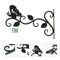 Metal Hanging Flower Plant Basketball Wind Chime Hook Hanger for Balcony Home Decor