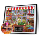 Diamond Painting 5D Candy Store DIY Full Round Drill Kit Rhinestone Home Decor