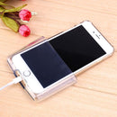 Car Universal Phone Holder Transparent Storage Car Mobile Phone Charge Box