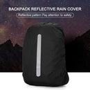 Reflective Waterproof Backpack Rain Cover Outdoor Sport Cycling Safety Raincover