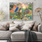 #A Railing Bird Oil Paint By Numbers Kit DIY Acrylic Painting on Canvas Frameles