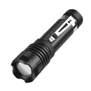 XHP50 LED Portable Telescope Zoom Flashlight High Brightness