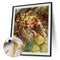 Princess Oil Paint By Numbers Canvas Set Drawing DIY Coloring Picture for Adults