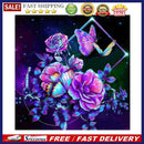 Butterfly DIY Full Round Drill Diamond Painting Mosaic Rhinestone Art