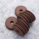 Trace Wire Coffee 7cm Fishing Line Plate EVA  Foam Carp Lure Winding Line Board