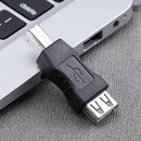 USB 2.0 One Woman B Male Adapter Connector AF, BM Converter For Printer