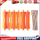 6pcs Perm Bar Rubber Band Hair Curler Hairdressing Tool(Random Color/8