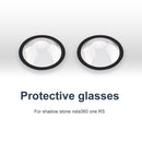 Lens Cover Anti-collision Lens Hood Portable for Insta360 ONE RS 1-Inch 360 Lens