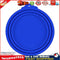 Silicone Canned Lids Reusable Cover Food Keeper Lid for Pets (Dark Blue) Newly