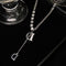 Exquisite Flash Adjustable Necklace D Letter Metallic Wind Fashion Jewelry