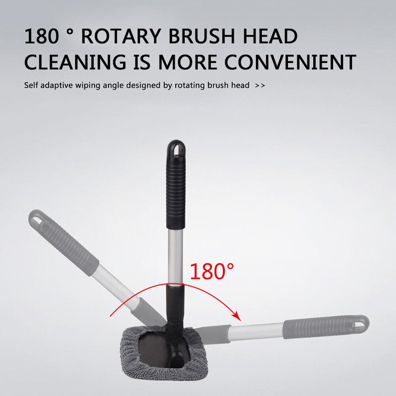 Windshield Cleaner Micro Fiber Car Window Cleaning Tool Home Auto Glass Wip