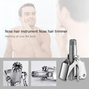 Nose Hair Trimmer Vibrissa Manual Washable Rhinothrix Cutter Shaver Newly