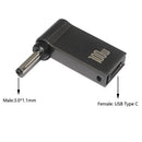 PD 100W Laptop Power Charger Supply Adapter Type-C Female to Male Plug Converter