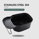 Sink Drain Basket Corner Waste Drainer Food Catcher Strainer (2 Black) Newly