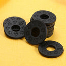 10pcs Rubber Guitar Strap Locks for Acoustic Electric Guitar Bass Accessories