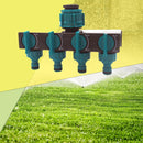 4 Way Pants Splitters Drip Garden Irrigation 1/2 3/4 inch Water Pipe Connector