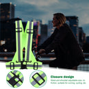 Reflective Vest Running Gear Lightweight Safety Vests with Arm Bands for Jogg
