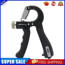 R-Shape Spring Hand Gripper Fitness Countable Hand Strength Grip (Black)