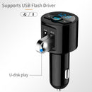 1*Wireless Bluetooth Car FM Transmitter Radio Player USB Y3I5 Charger Kit C6B4