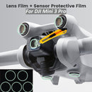 Drone HD Full Lens Film Sensor Film Anti-scratch Protective For DJI Mini 3 Pro