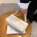 Women Fashion Plaid PU Leather Shoulder Bag Lady All-match Phone Messenger Bag