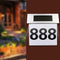 Solar House Number Plaque Light with 200LM Motion Sensor LED 8U7Y Addres I7A4