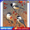 Painting By Numbers Kit DIY Birds on Branch Canvas Oil Art Picture Craft