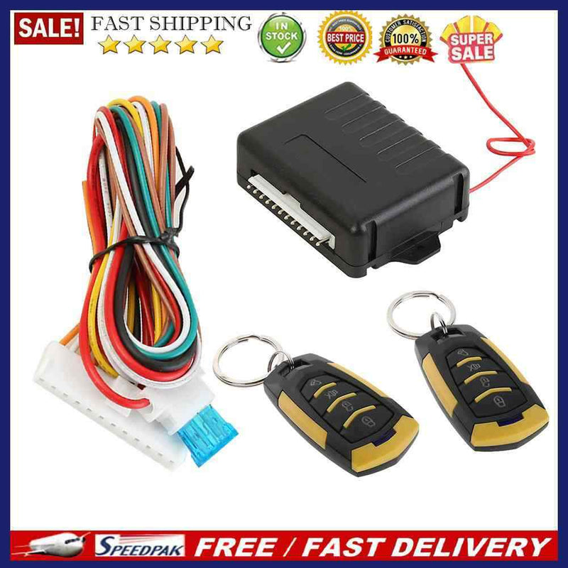Car Remote Central Door Lock Kit Universal Keyless Entry Alarm System 410/T112