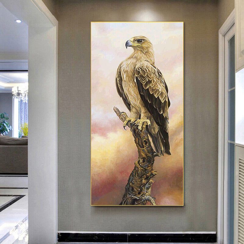 Animal Oil Paint By Numbers Kits Canvas Picture DIY Home Decoration No Frame