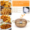 Deep Fryer Pot Japanese Style Pot with Lid & Oil Drip Drainer Rack for Kitc