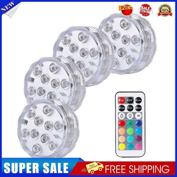 Submersible Colorful Light - Waterproof Adjustable Underwater RGB Lamp (04)