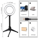 Light Tripod Stand Holder Video Light LED Selfie Ring Light For YouTube Tik Tok