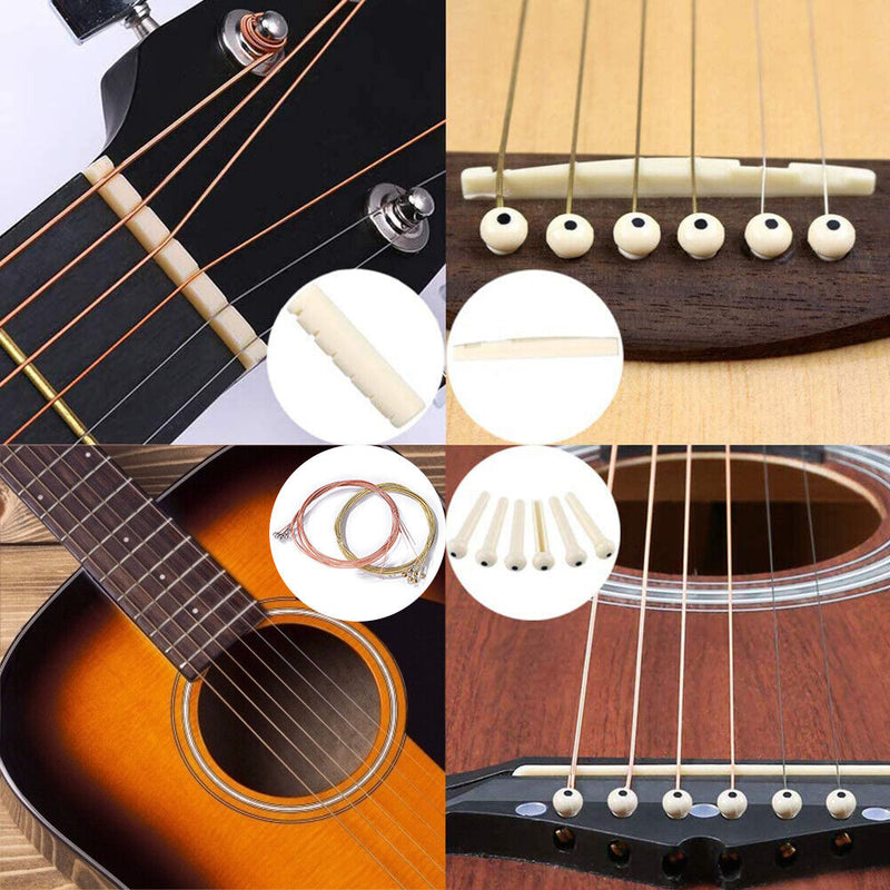 36 in 1 Professional Guitar Cleaning Repair Tool Kit String Changing Tuning Tool