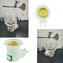 1PC E27 Light Bulb Socket Holder Plug-in Adaptor Screw Wall Base White P1L0