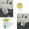 1PC E27 Light Bulb Socket Holder Plug-in Adaptor Screw Wall Base White P1L0