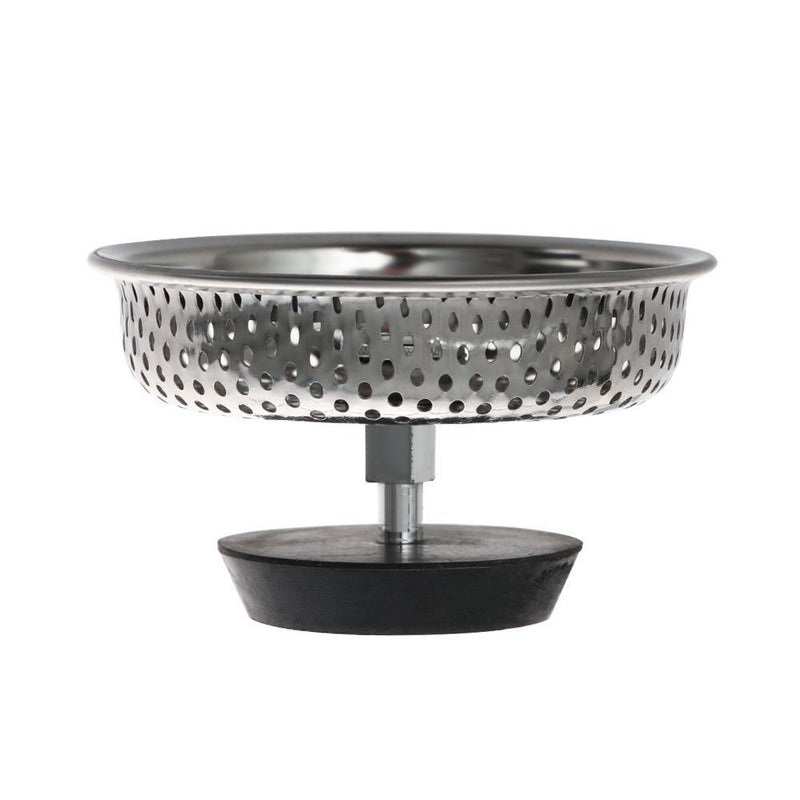 Waste Drainer Sink Strainer Food Hair Stopper Colander Plug Filter Basket