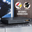 Home DVD Player with AV Cable for TV Multi Region DVD Player with Remote Control