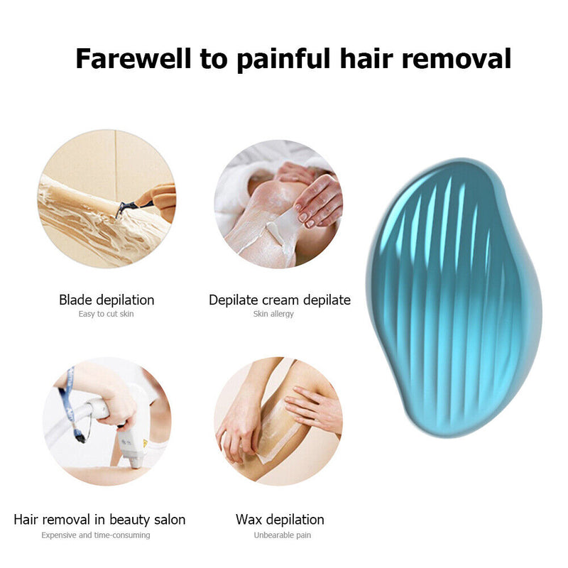 #A Painless Physical Crystal Hair Remover Safe Epilator for Men Women Body Beaut