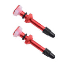 1pc MTB Road Bike Presta F/V Tubeless Tire Valve for Carbon Rim (Red) Newly