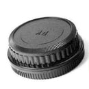 2X/set Plastic Rear Lens and Body Cap Cover For Pentax F2U2 T2F2 High PK K P0L2