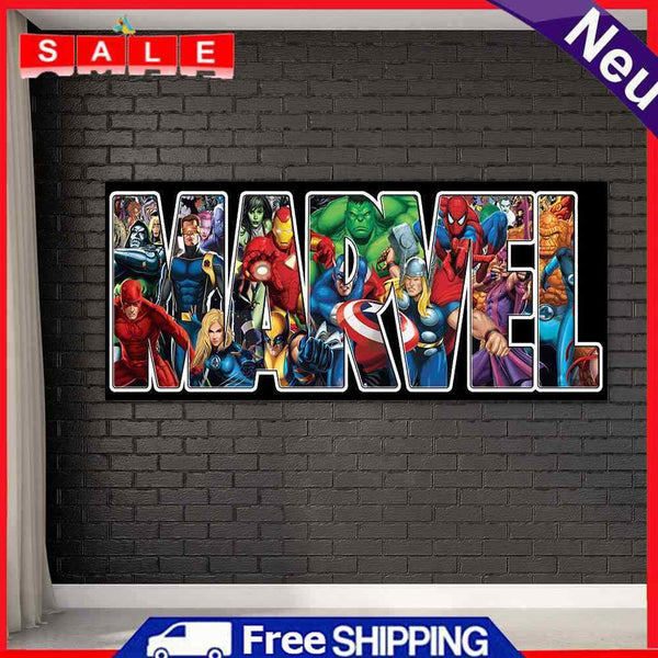 Cartoon Character Collection Diamond Painting Kits Full Square Drill Home Decor