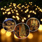 LED Fairy String Light IP65 Outdoor Solar Lamp Garden Decor (22m Warm) Newly