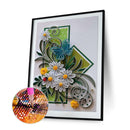 Diamond Painted 5D DIY paper paintin Partial Special Rhinestone Set Newly
